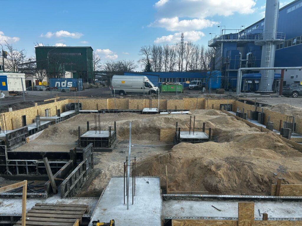 Zmiany na placu budowy w Złotowie